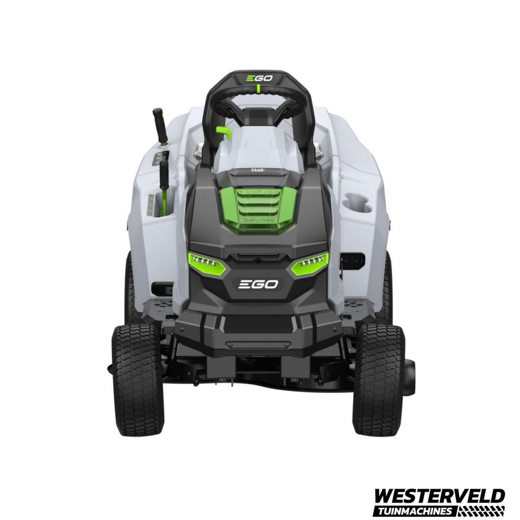 EGO accu zitmaaier met opvangbak 98cm 4x10AH accu GRATIS, Nieuw, EGO