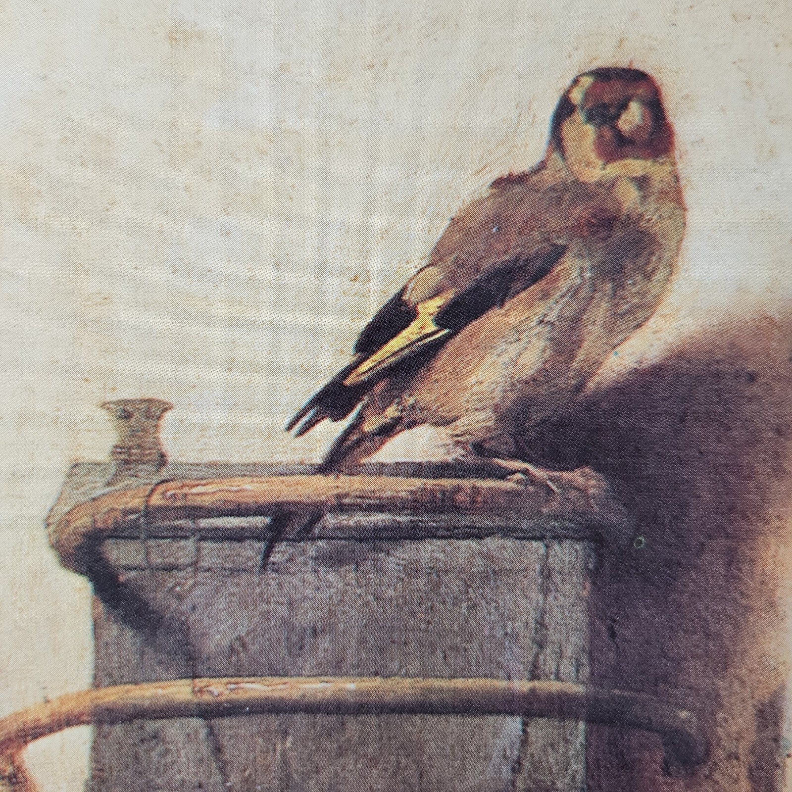 Kunstkaart Het Puttertje Carel Fabritius Mauritshuis, Verzenden, 1980 tot heden, Ongelopen, Cultuur en Media