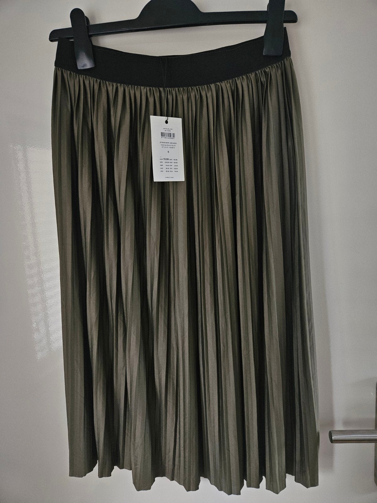 Jacqueline de Yong geplooide midi rok maat S, Kleding | Dames, Nieuw, Ophalen of Verzenden, Maat 36 (S), Onder de knie