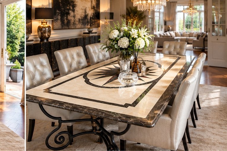 Foto 4 van Exclusieve design eettafel