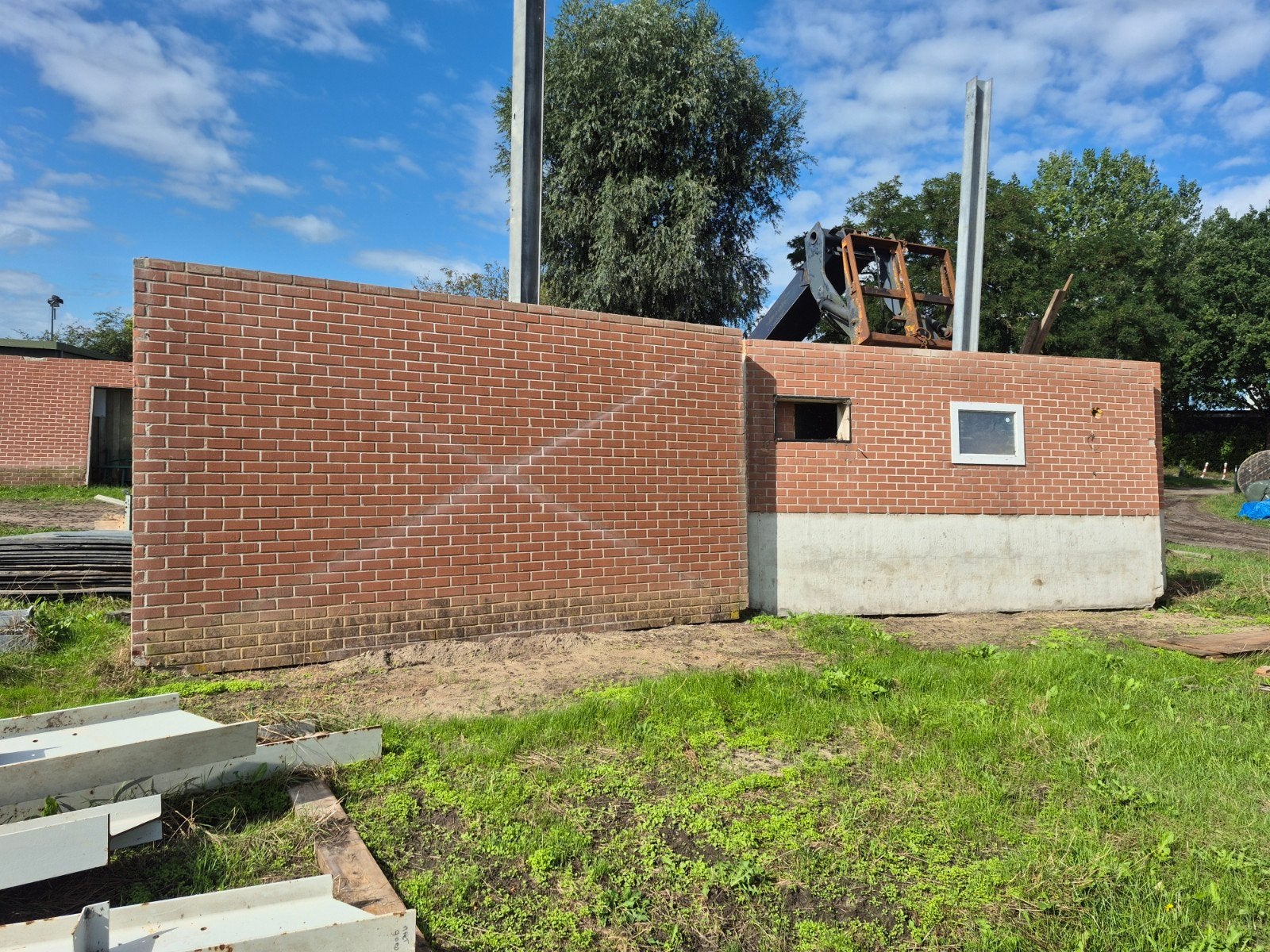 gratis af te halen schuur wanden beton wanden geïsoleerd, Huizen en Kamers