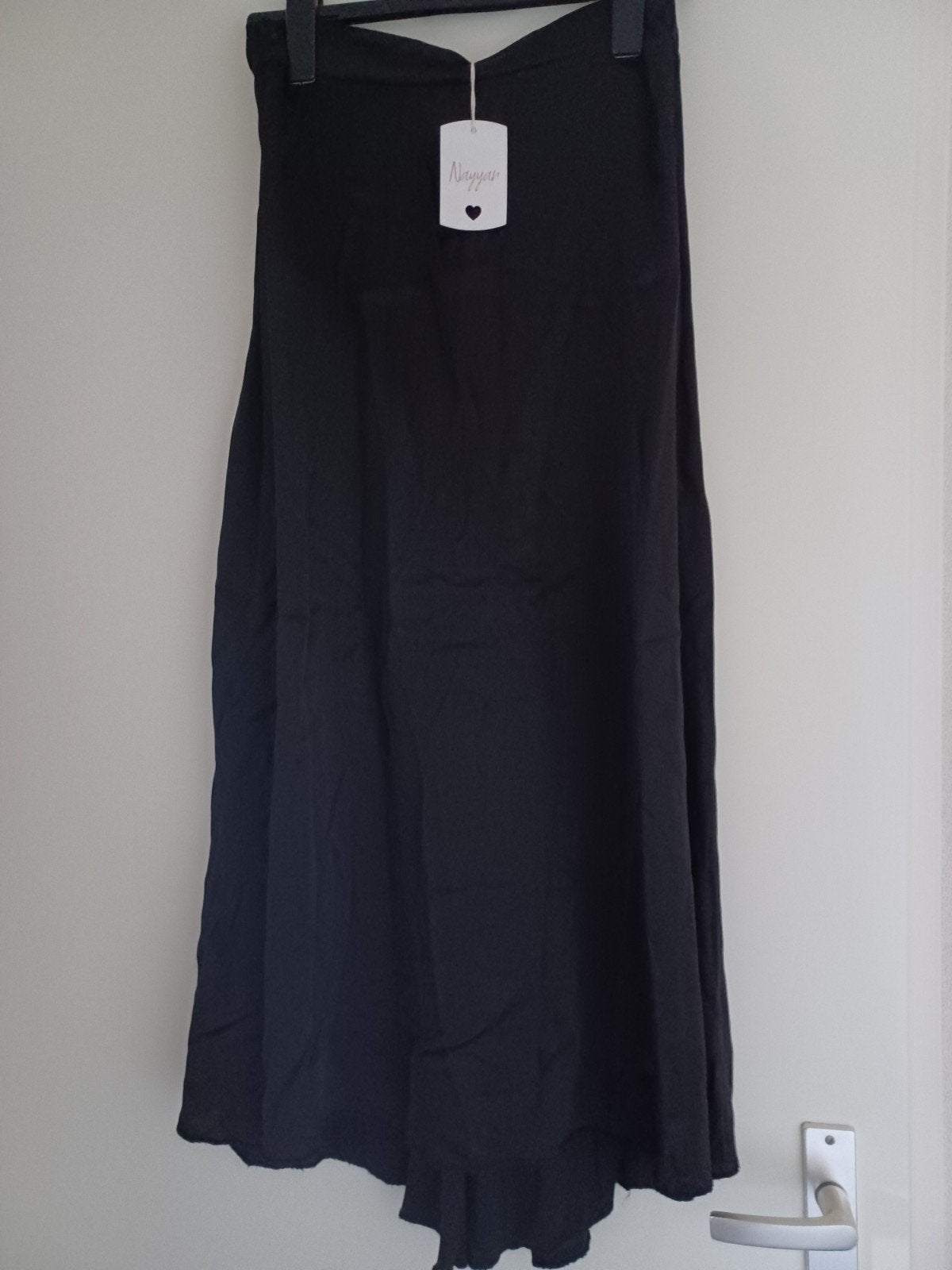 Lange zwarte rok ong maat M , NIEUW, Maat 38/40 (M), Zwart, Nieuw, Ophalen of Verzenden