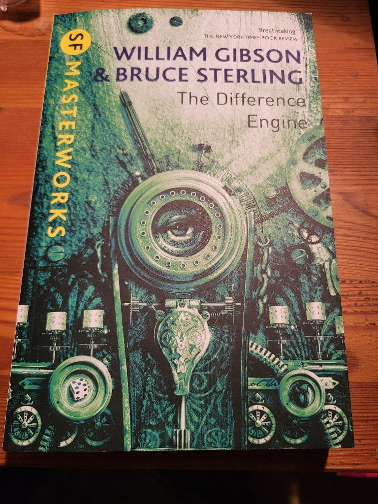 Bruce Sterling & William Gibson - The Difference Engine, Boeken, Ophalen of Verzenden, Zo goed als nieuw, Bruce Sterling & William Gibson