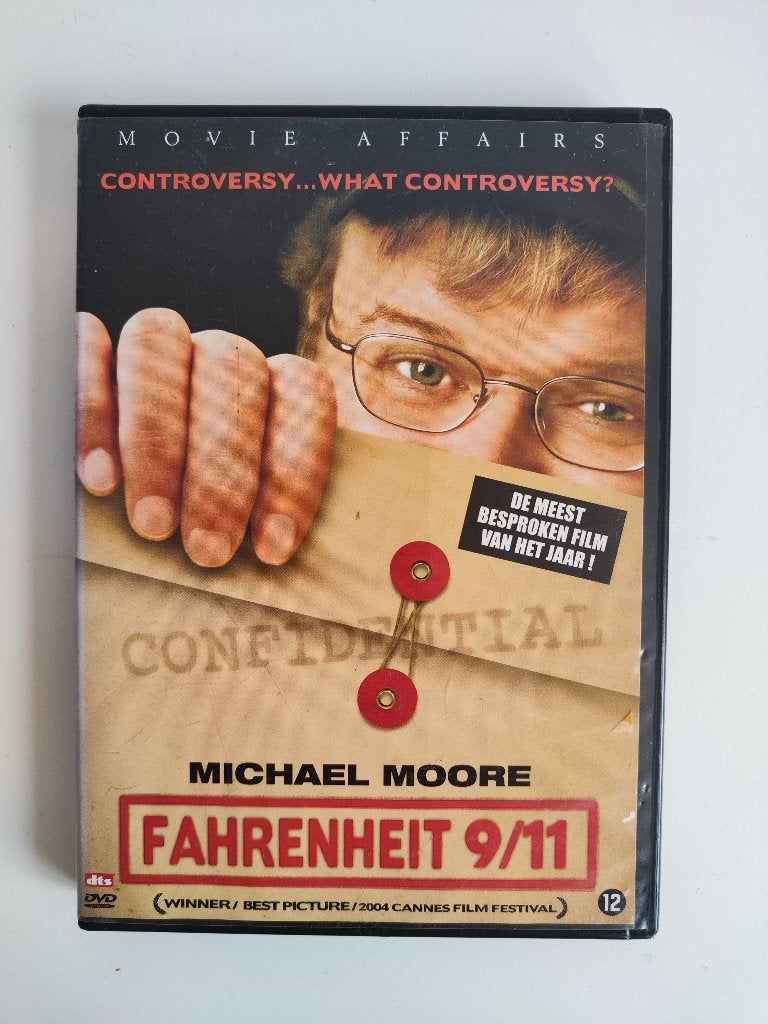 Fahrenheit 9/11 - DVD, Gebruikt, Alle leeftijden, Nederlands, Politiek of Geschiedenis