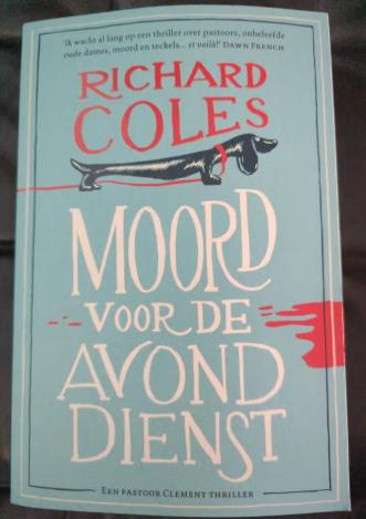 Moord voor de avonddienst Richard Coles, Ophalen of Verzenden, Zo goed als nieuw