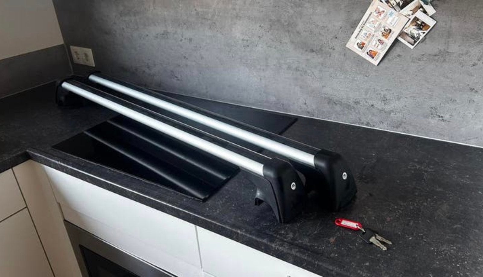 OEM origineel Porsche Cayenne 958 Dakdragers (2011-2017), Auto diversen, Dakdragers, Zo goed als nieuw, Ophalen of Verzenden