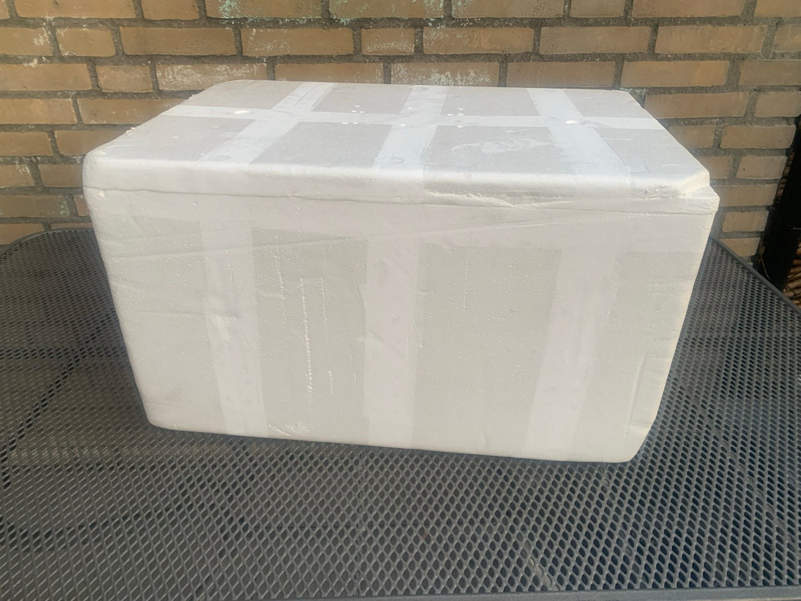 EPS piepschuim doos met deksel - 40x60x34cm, 30mm dik, Ophalen, Gebruikt, Koel-accessoire, Koelelement