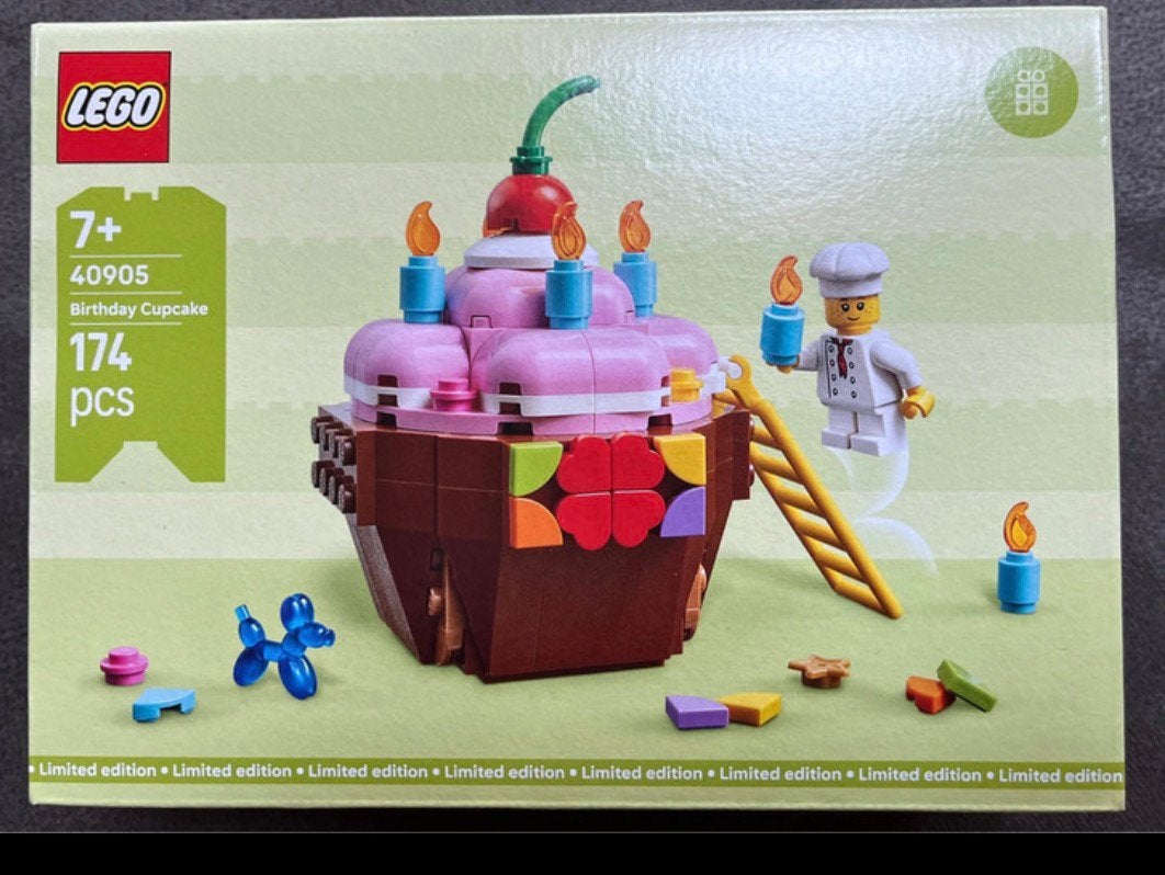 Lego 40905 Birthday Cupcake, Ophalen of Verzenden, Nieuw, Complete set, Lego