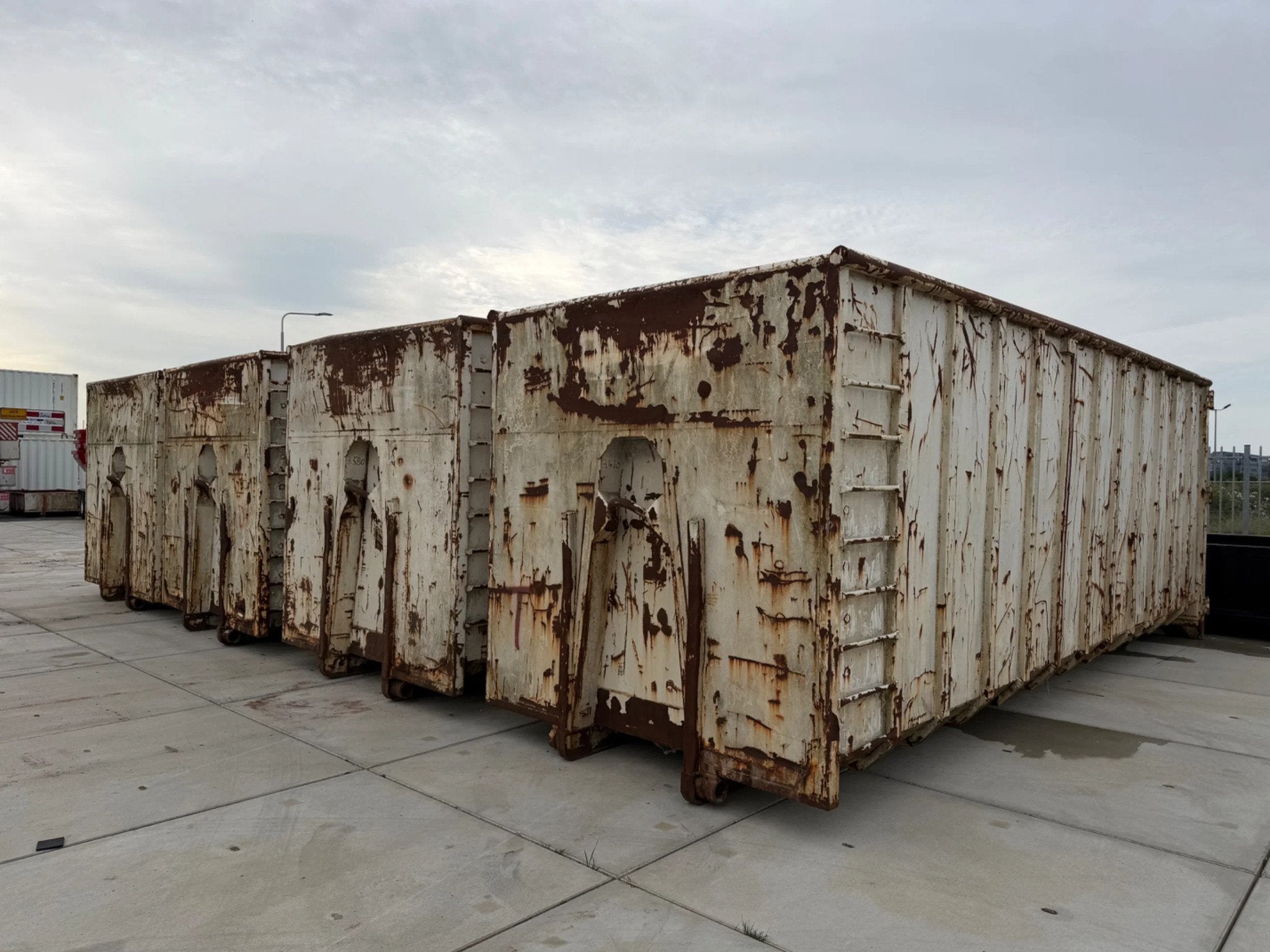 KTK 45m3 open container 7,5 meter