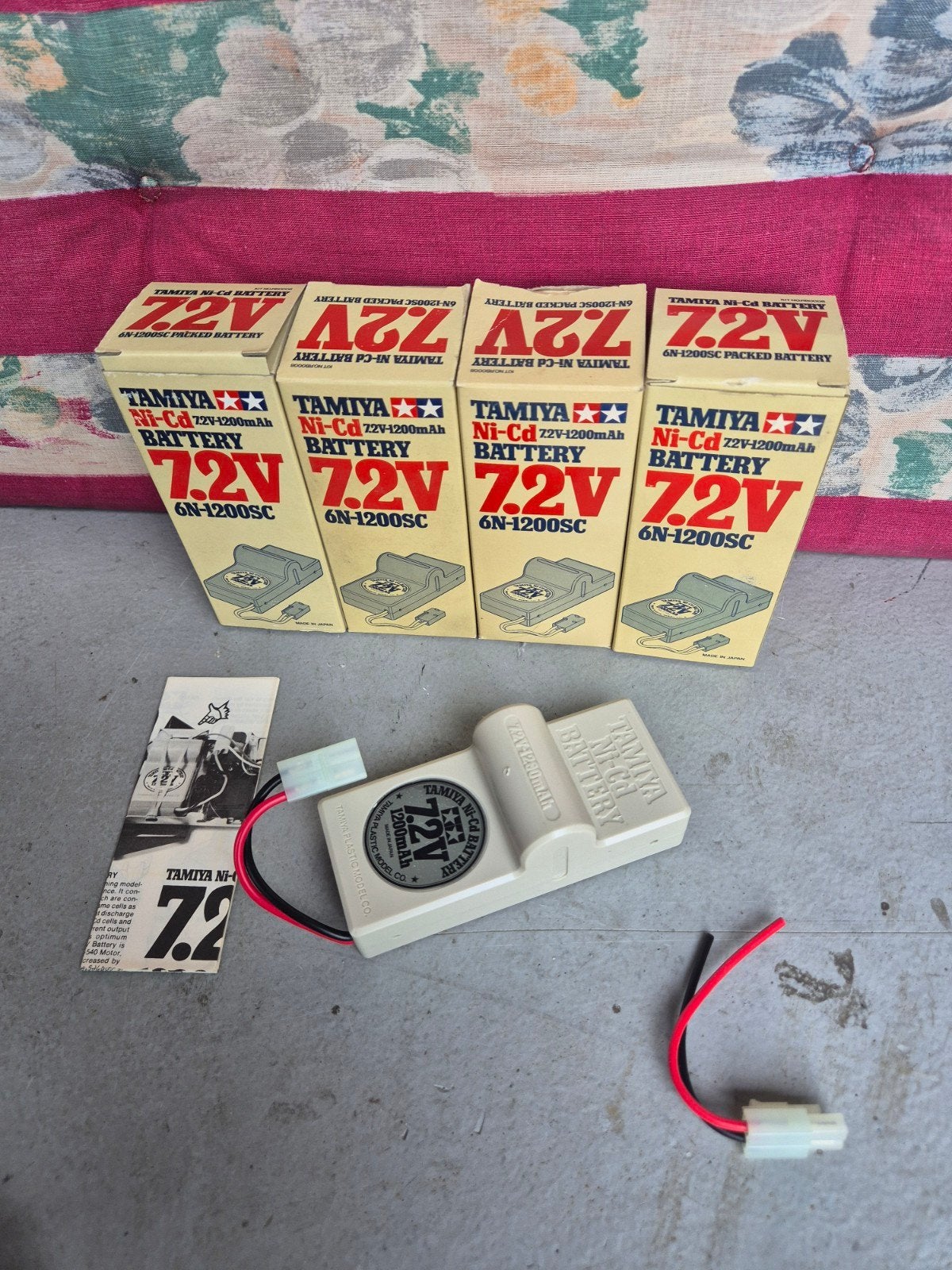4x vintage tamiya Ni-Cd 1200mah 7.2V accu's
NIEUW, Ophalen of Verzenden, Nieuw