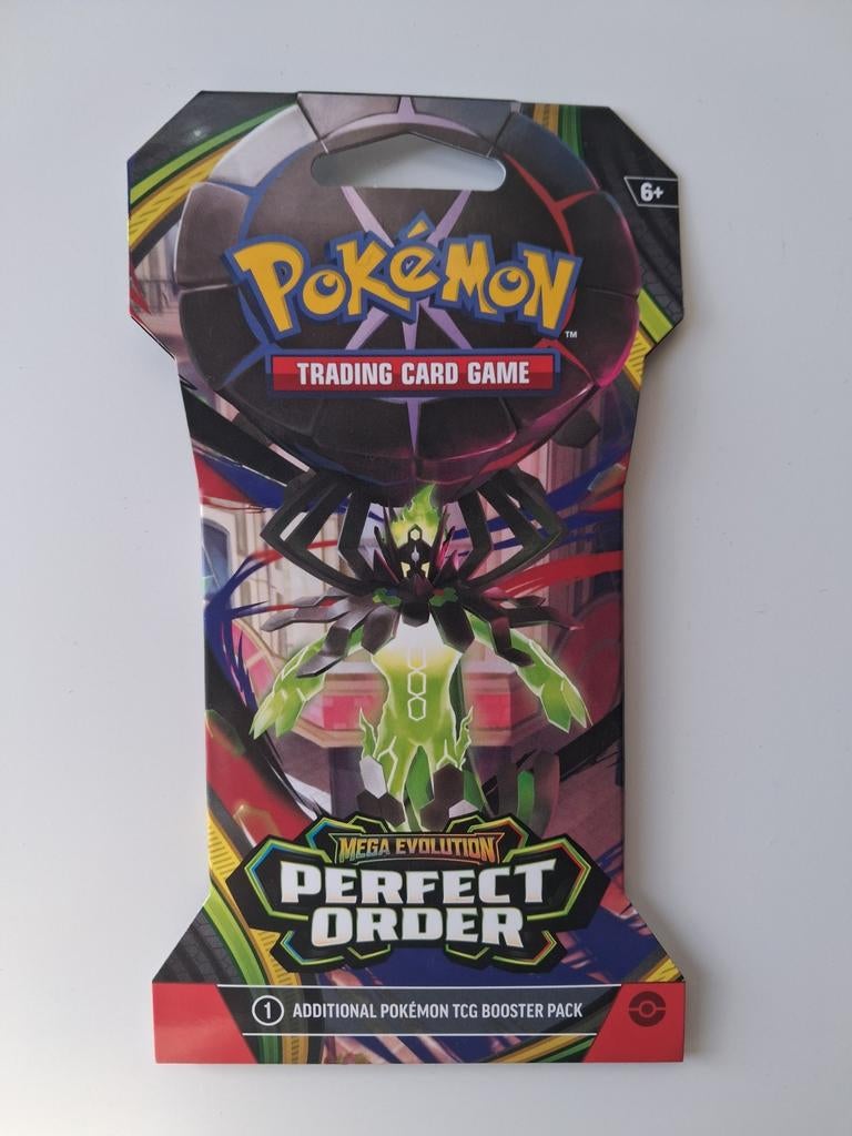 Pokemon TCG Sleeved Booster Pack - PERFECT ORDER, Ophalen of Verzenden, Nieuw, Booster, Foil