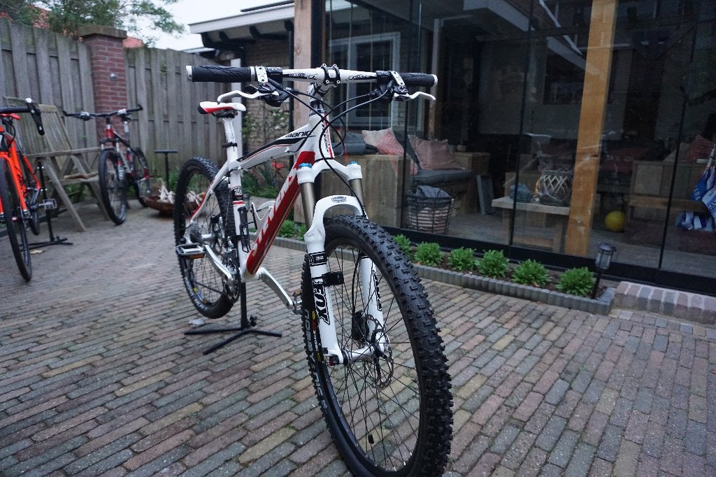 Te koop: dames mountainbike, Fietsen en Brommers, 45 tot 49 cm, Zo goed als nieuw, Dames, Schijfrem