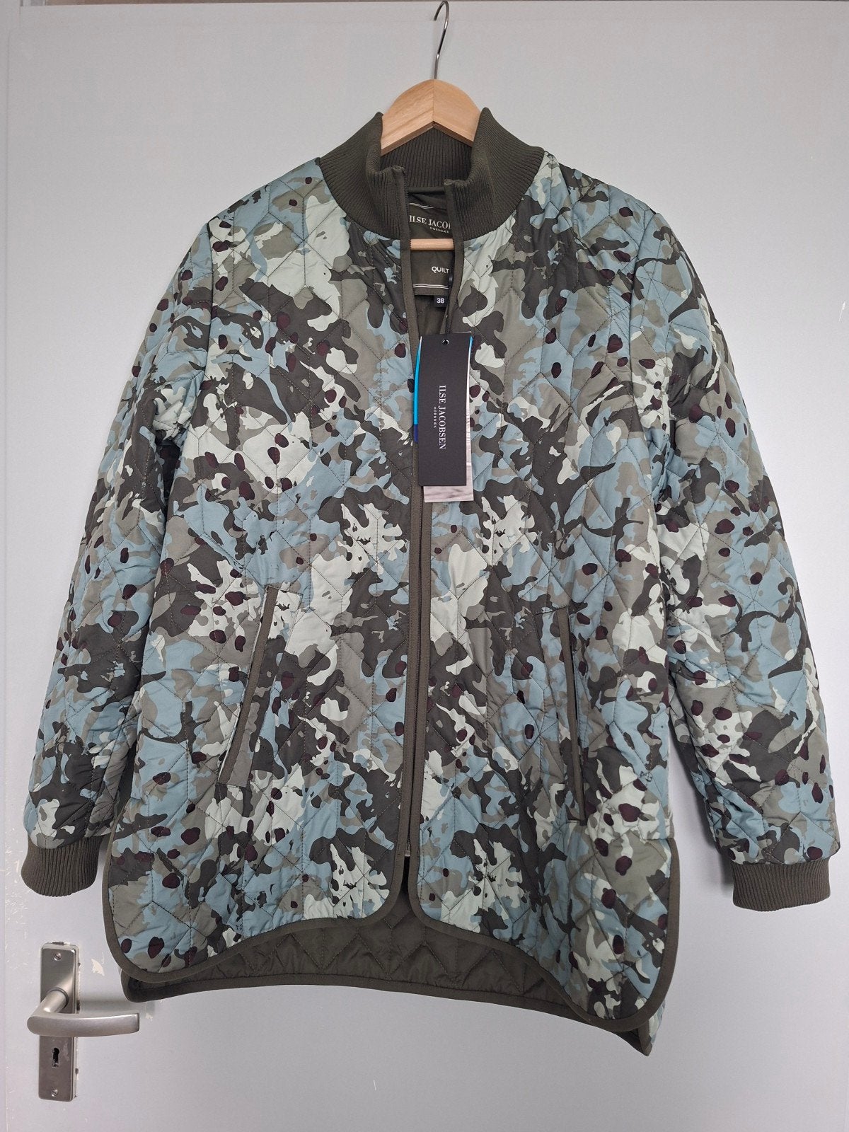 Ilse Jacobsen Quilt jas mt 38, nieuw met labels, Kleding | Dames, Maat 38/40 (M), Overige kleuren, Nieuw, Ophalen of Verzenden