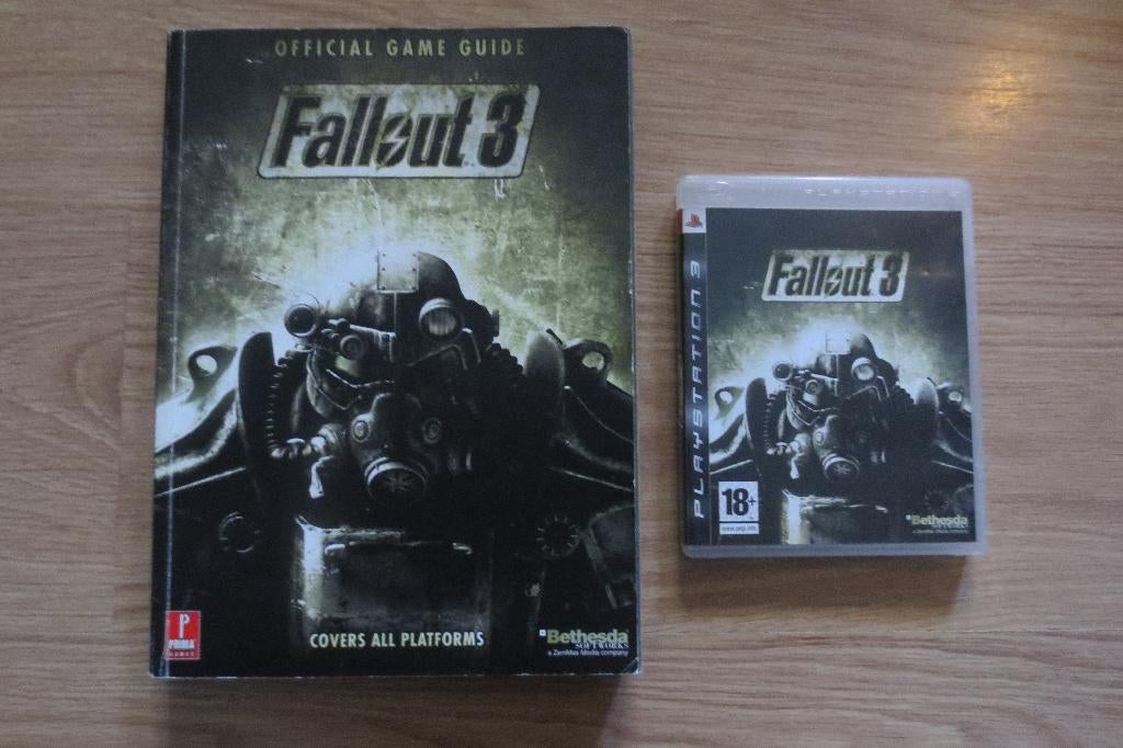 PS3 Fallout 3 met Gameguide, Avontuur en Actie, Gebruikt, 1 speler, Ophalen of Verzenden
