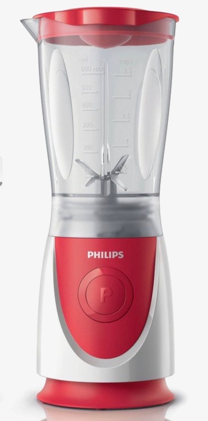 Philips Daily HR2872/00 - Mini blender -gebruikt werkt prima, Minder dan 1 liter, Verzenden, Gebruikt, 1 snelheid