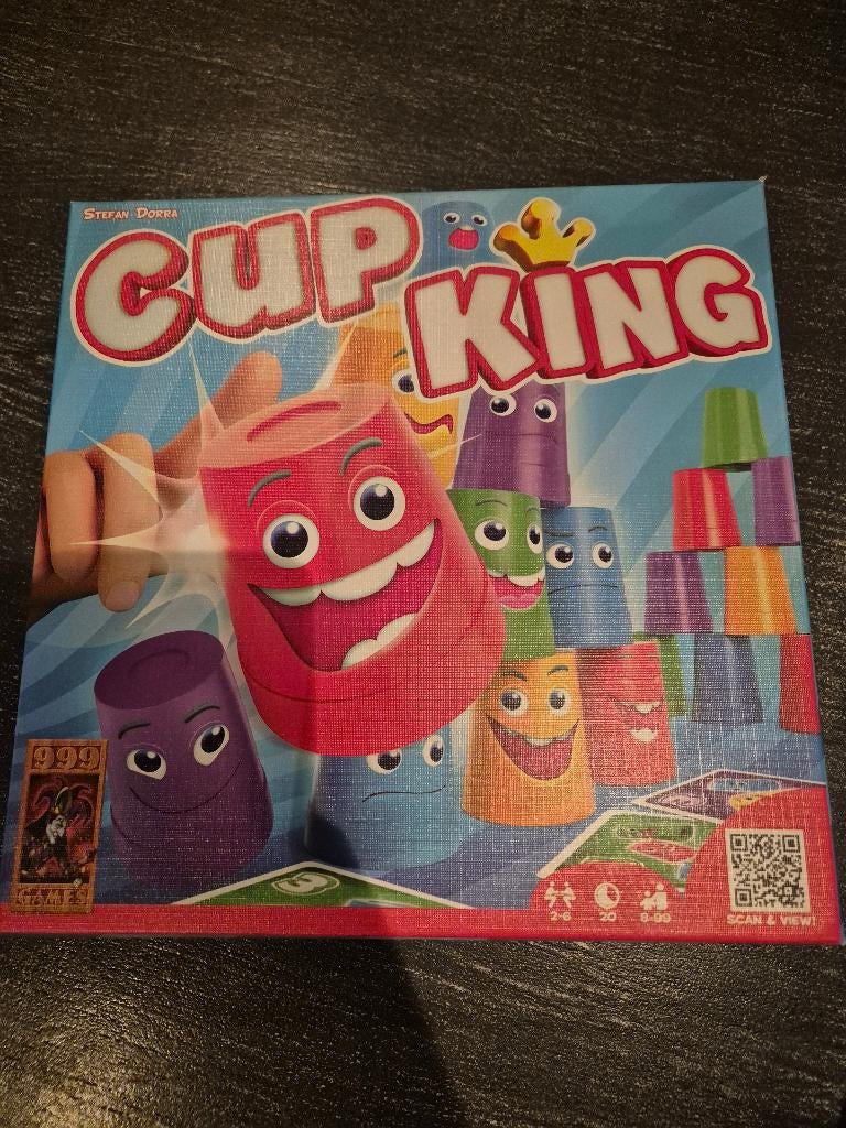 cup king, Hobby en Vrije tijd, Gezelschapsspellen | Bordspellen, Ophalen of Verzenden, Gebruikt