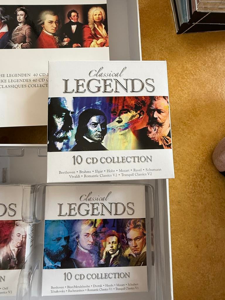 Classical Legends 40 CD Collectie - Klassieke Muziek Boxset, Boxset, Ophalen of Verzenden, Zo goed als nieuw, Romantiek