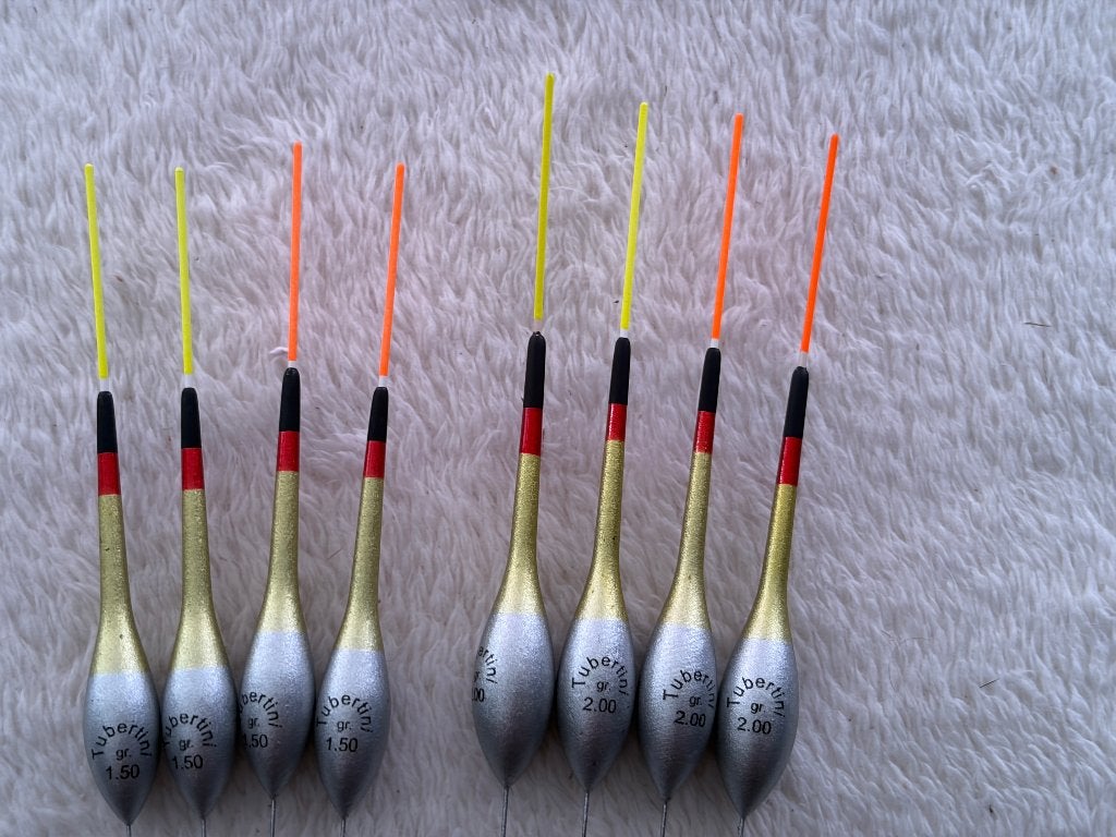 adv 93 / NIEUW serie 8 dobbers V D EYNDE, Ophalen of Verzenden, Nieuw, Dobber of Lood