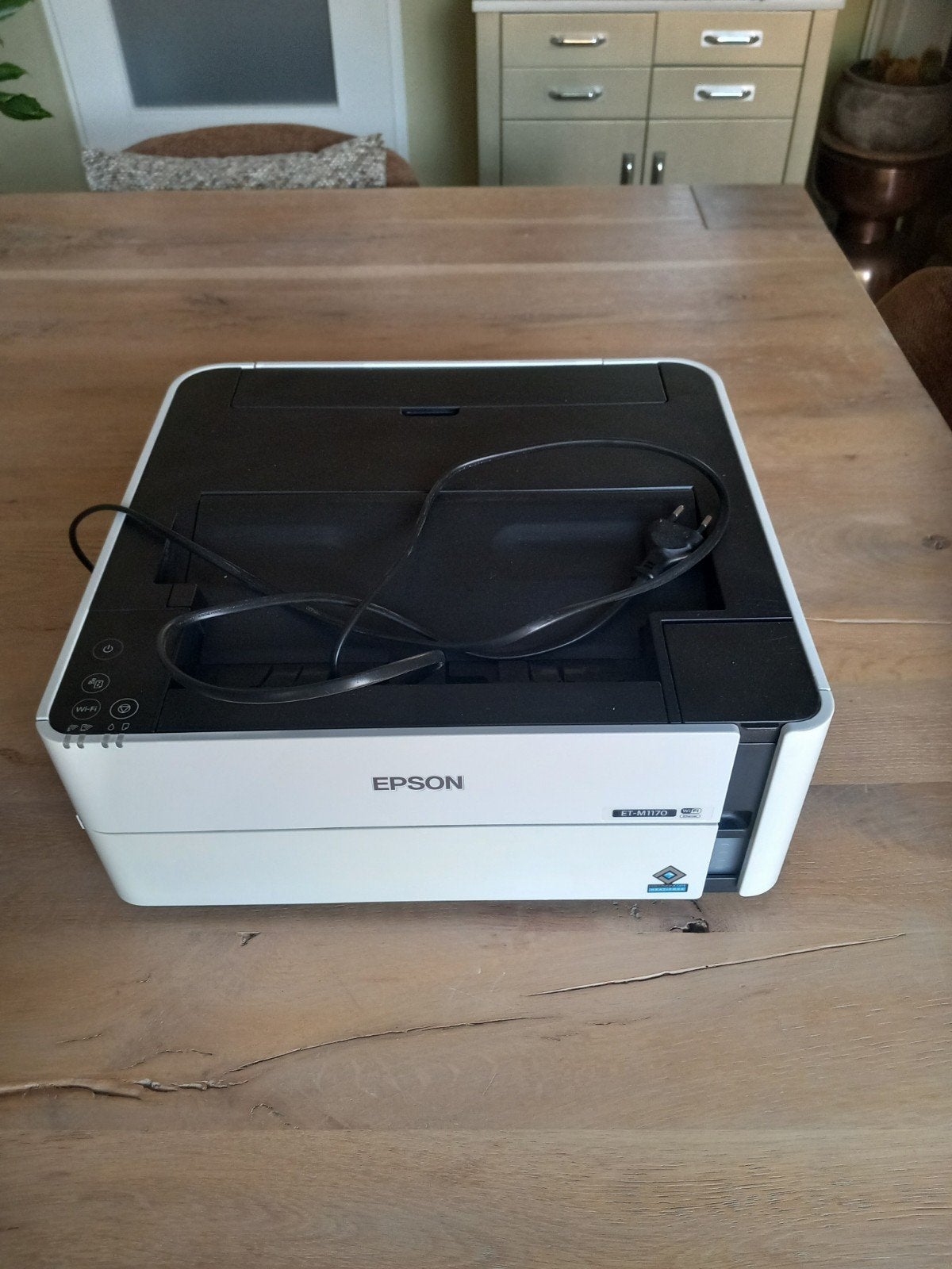 Deze Epson printer is gevuld met speciale transfer inkt, Computers en Software, Ophalen, Zwart-en-wit printen, Gebruikt, Printer