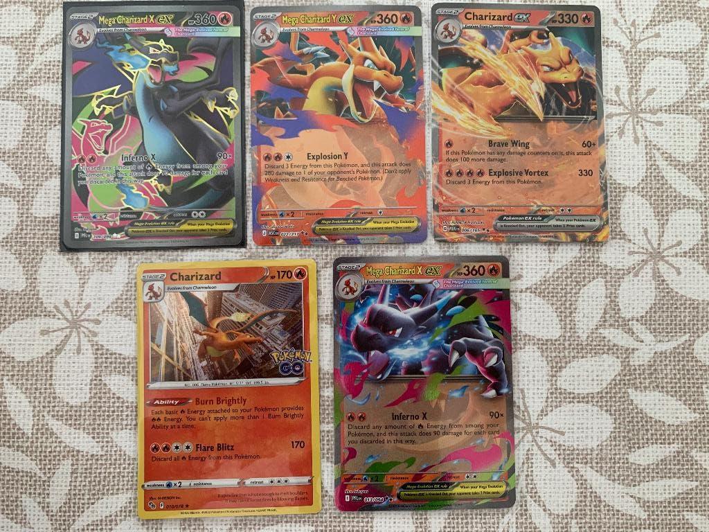 Charizard ( Hit's), Ophalen, Nieuw, Meerdere kaarten, Foil