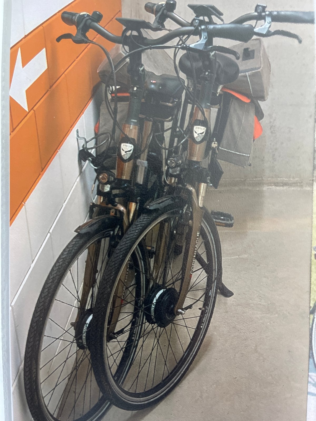 2x ZGAN Stella Copenhague met UEBLER drager, Zo goed als nieuw, 51 tot 55 cm, 50 km per accu of meer, Ophalen