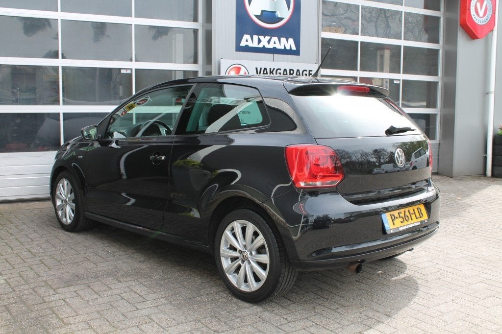 Volkswagen POLO 1.2 TSI COMFORTLINE AIRCO CRUISE PANORAMADAK, Voorwielaandrijving, Euro 5, Met garantie (alle), Zwart