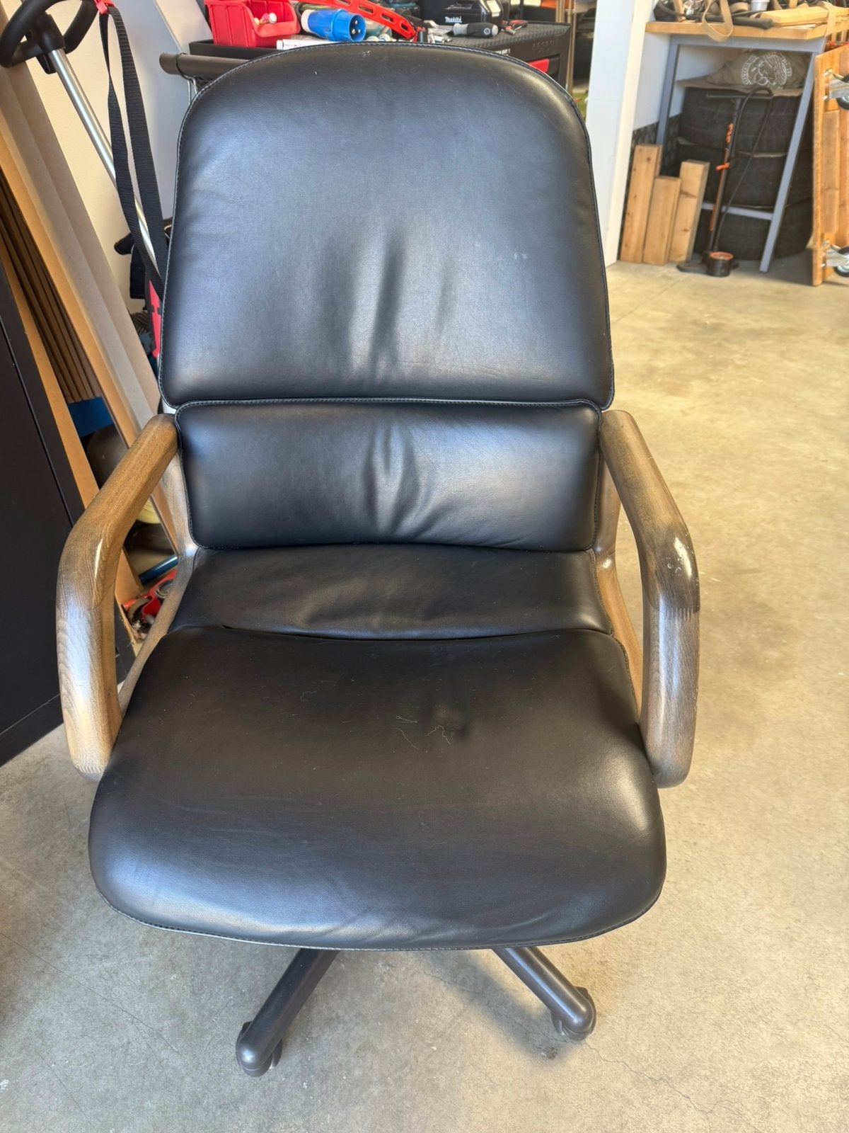 2 buro stoelen gratis, Huis en Inrichting, Ophalen, Gebruikt, Zwart, Bureaustoel