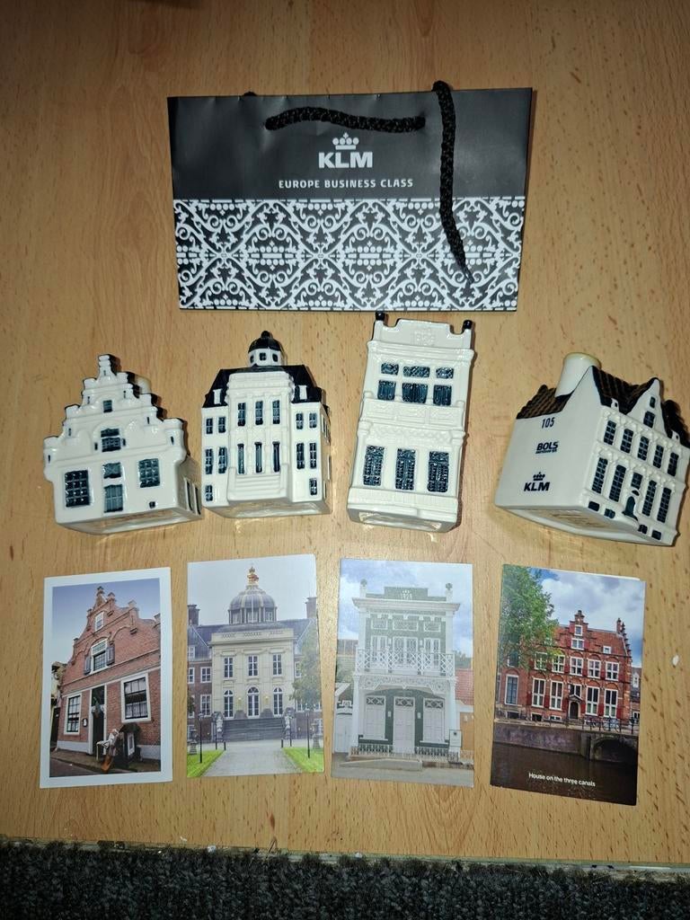KLM huisjes  nieuw  !!!  Met Marcel Wanders item !!!, Ophalen of Verzenden, Nieuw, 81 t/m 91, Gevuld
