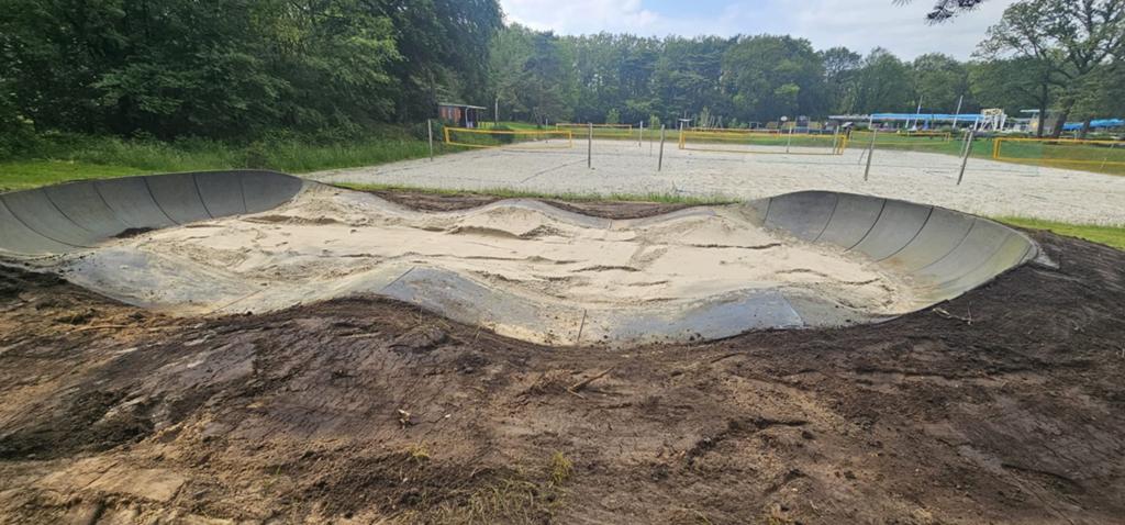 Pumptrackbaan, bmx parcours, Sport en Fitness, Ophalen, Gebruikt