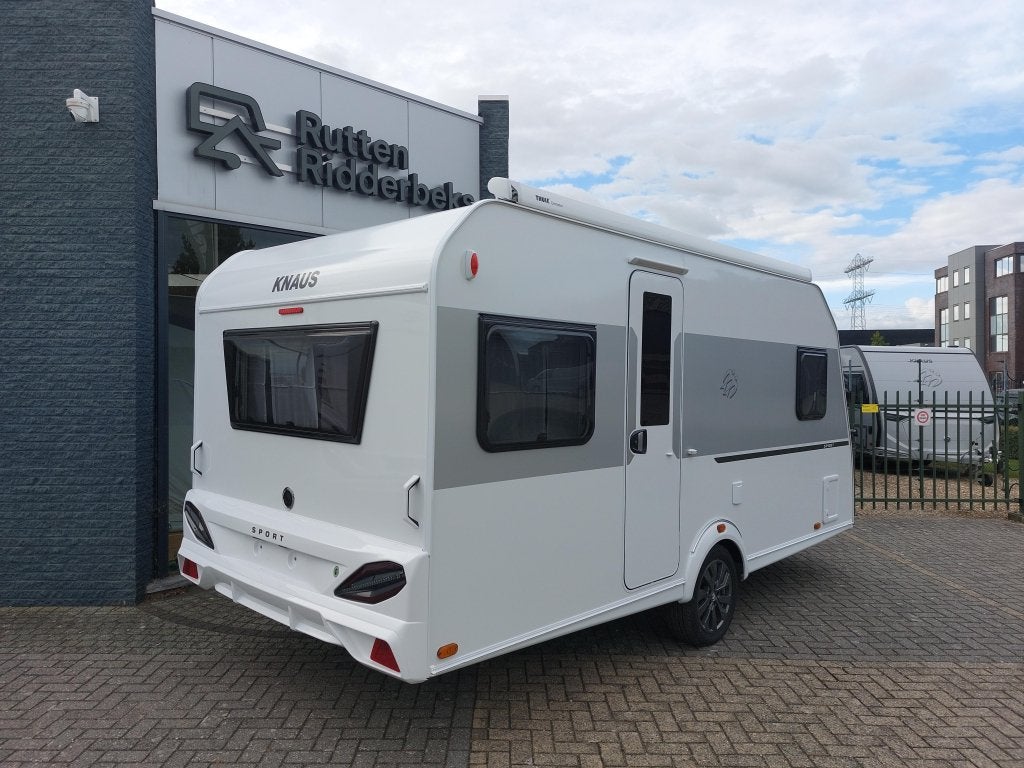 Knaus Sport 450 FU, Caravans en Kamperen, Rondzit, Bedrijf, Schokbreker, Overige typen