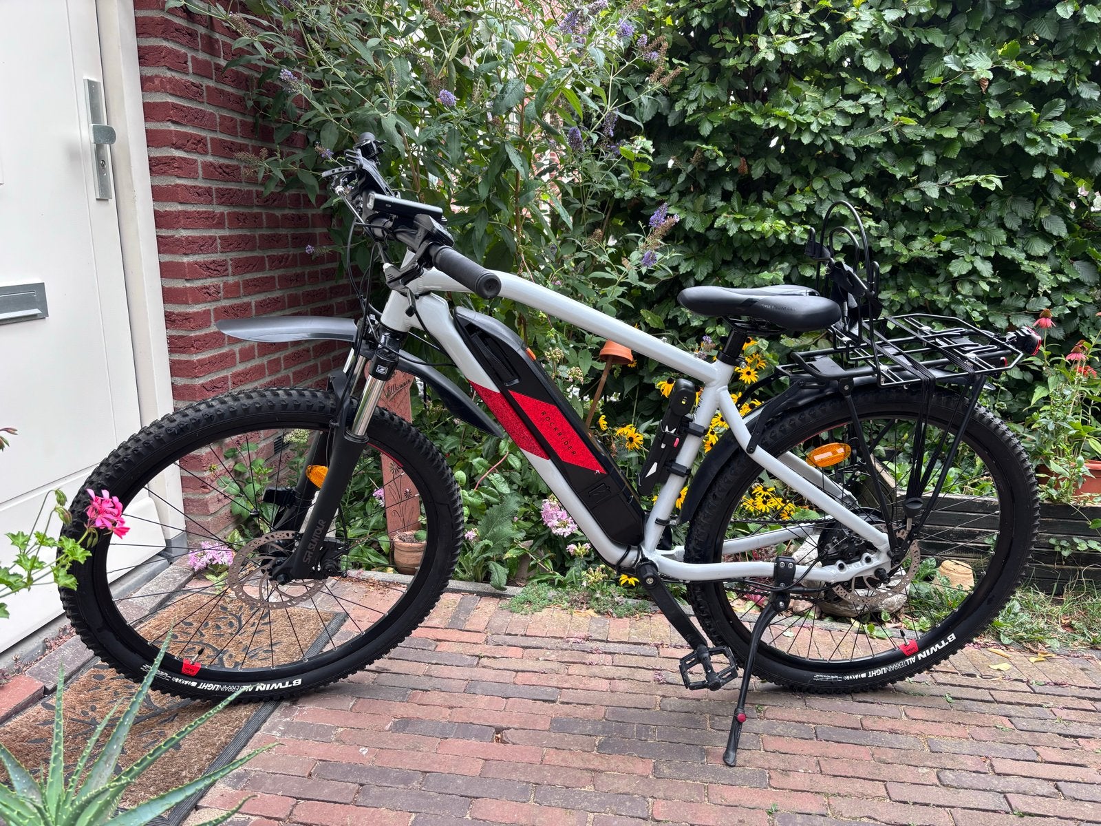 Rockrider E-ST 100 elektrische mountainbike. Maat M, Fietsen en Brommers, Fietsen | Heren | Sportfietsen en Toerfietsen, Minder dan 10 versnellingen