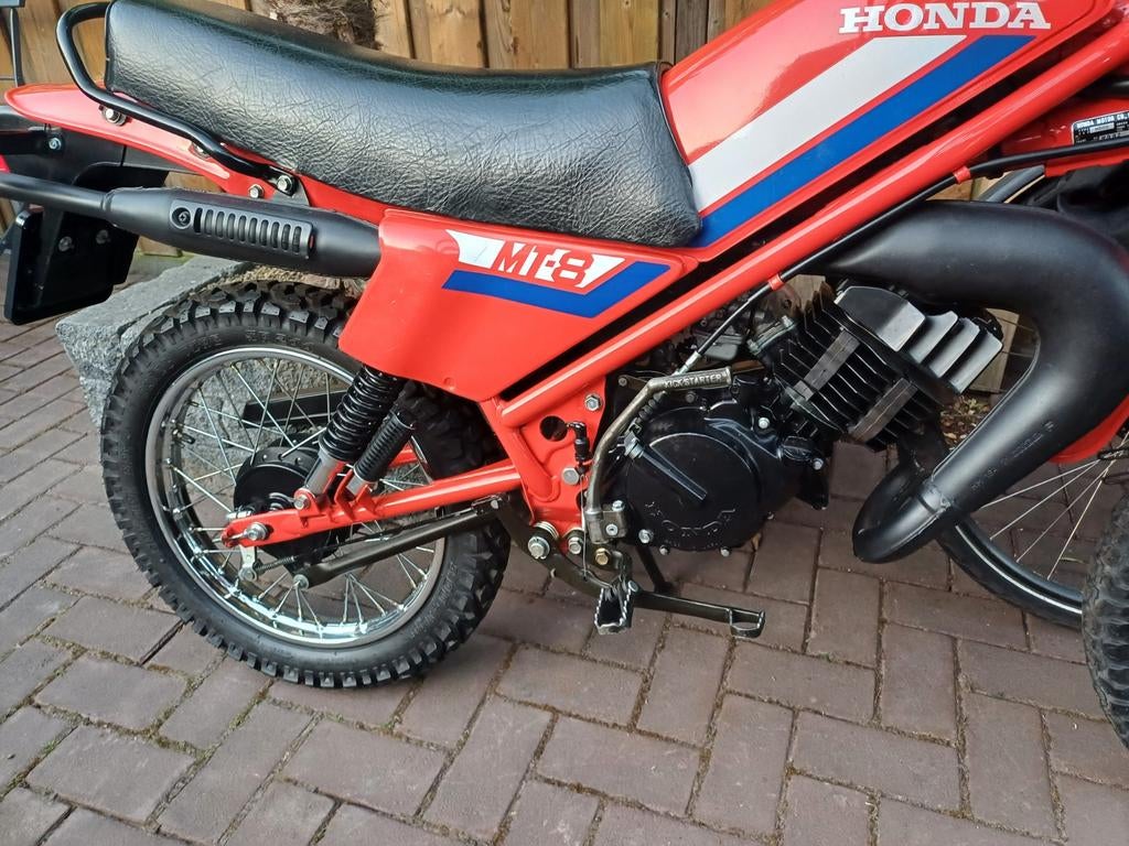 Honda mt 8 originele staat 1e lak, Fietsen en Brommers, Brommers | Crossbrommers, Ophalen, Gebruikt, Honda