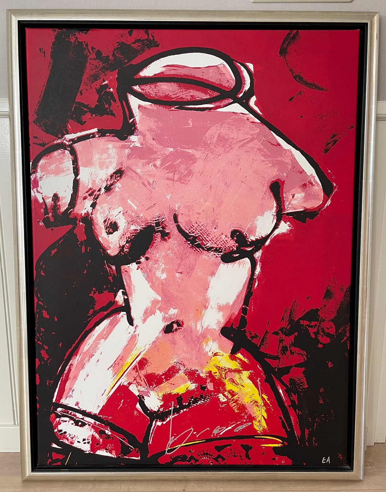 Herman Brood Naked Beauty of Tors (zeefdruk op linnen), Antiek en Kunst, Kunst | Litho's en Zeefdrukken, Zeefdruk, Gelimiteerde oplage