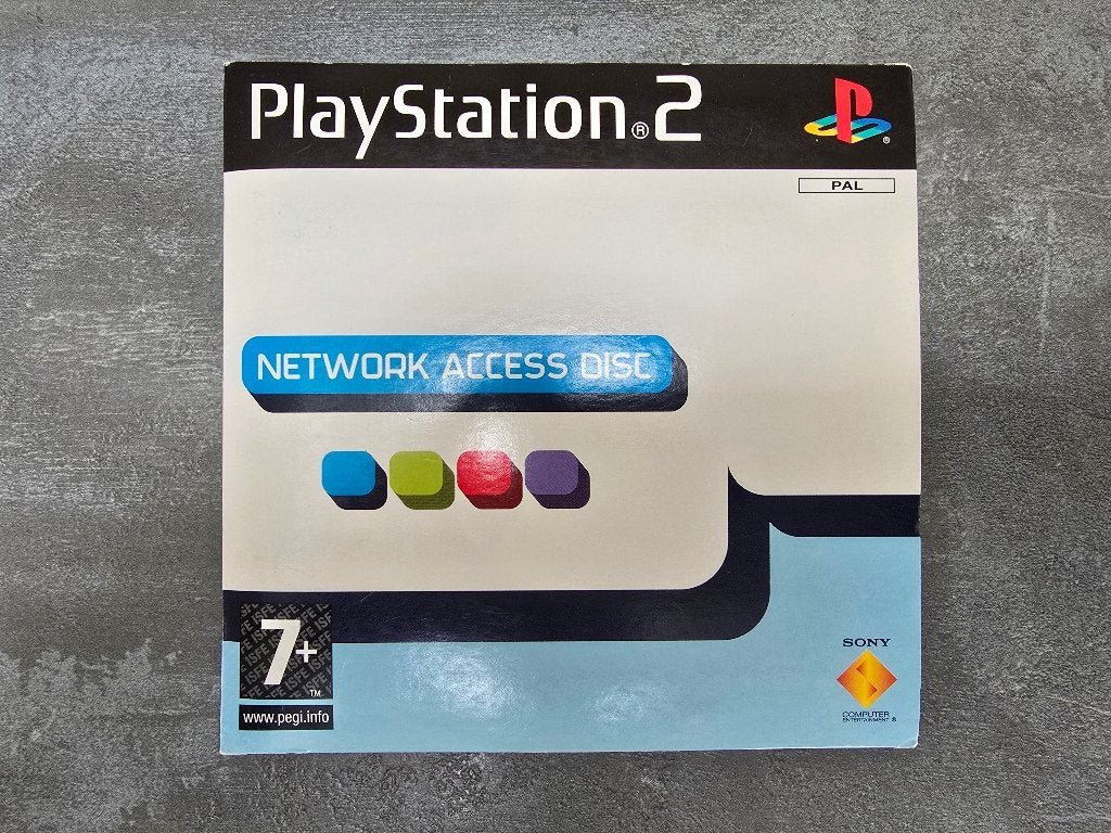 PlayStation 2 (PS2) Network Access Disc, Ophalen of Verzenden, Zo goed als nieuw, Overige typen, PlayStation 2