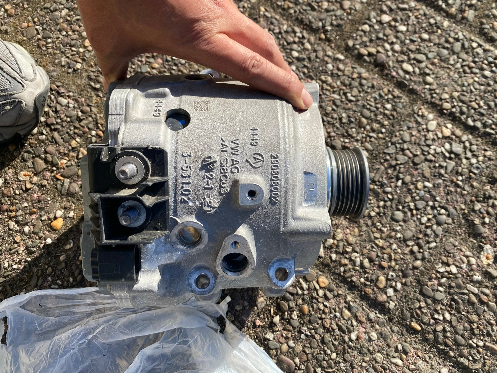 Audi RS6 C8 Watergekoelde Dynamo (revisie nodig), Ophalen, Gebruikt, Audi