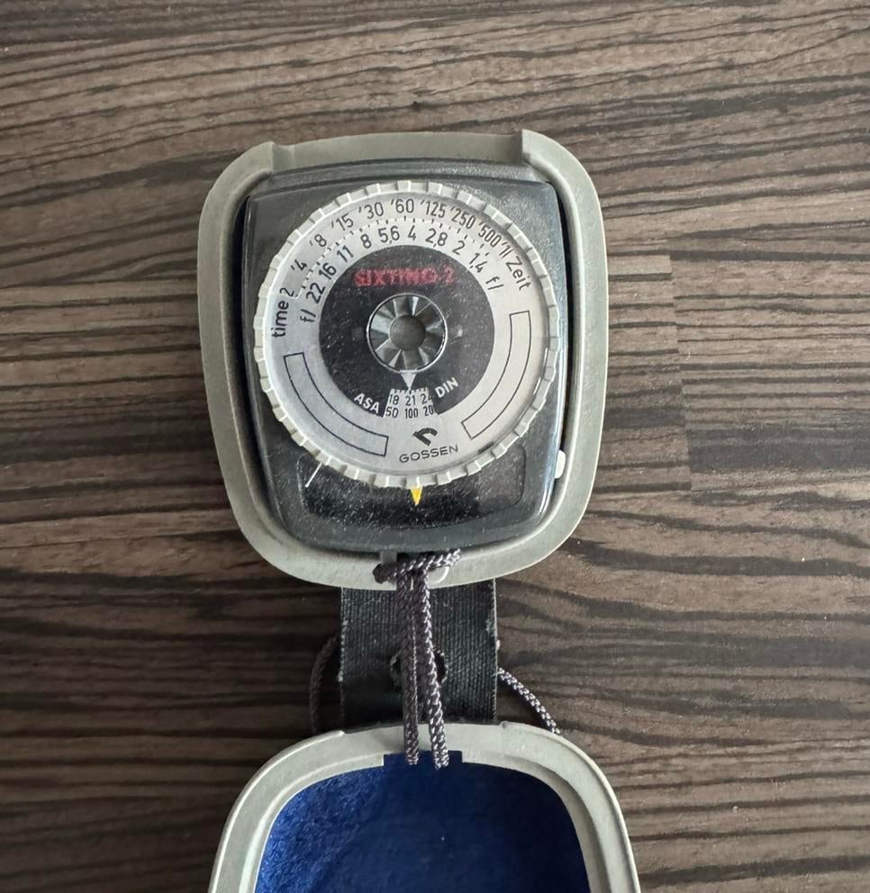 Gossen Sixtino 2 Lichtmeter Vintage, Ophalen of Verzenden, Zo goed als nieuw, Overige typen