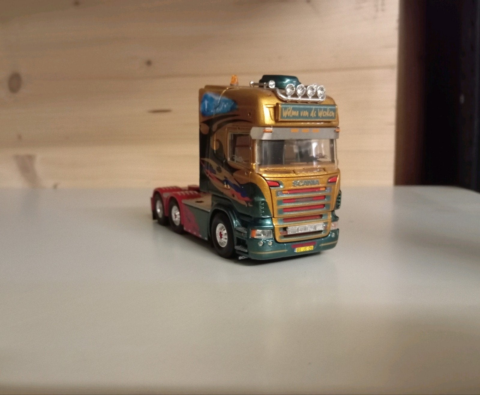 Scania R Wilma vd Werken Tekno, Ophalen of Verzenden, Nieuw, Bus of Vrachtwagen, Tekno