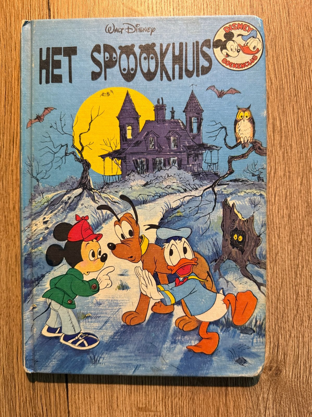 Disney boek: Het Spookhuis - Mickey, Donald, Goofy, Boeken, Kinderboeken | Kleuters, Gelezen, 5 of 6 jaar, Jongen of Meisje, Ophalen of Verzenden