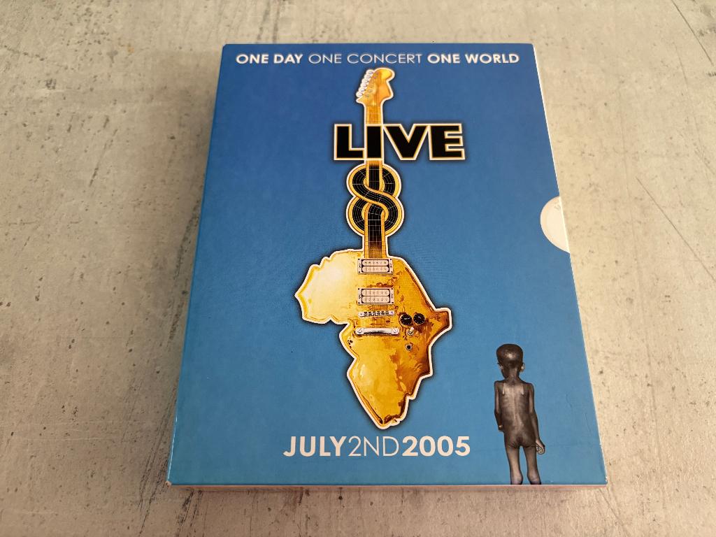 Live 8 July 2005 One Day One Concert One World DVD, Alle leeftijden, Ophalen of Verzenden, Zo goed als nieuw