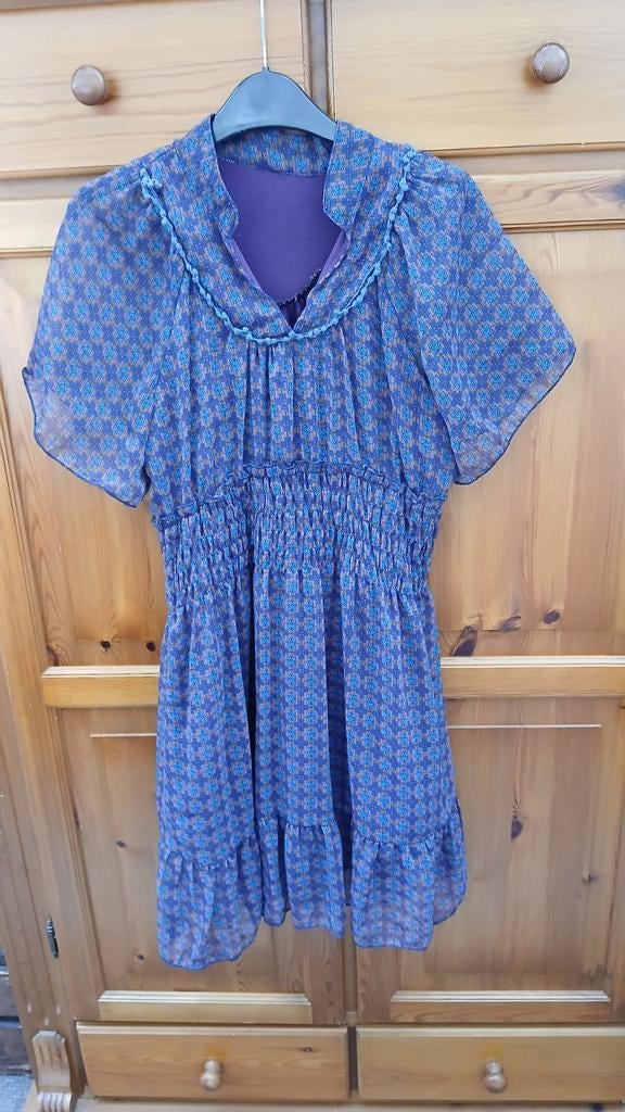 Mini-jurk/tuniek, Maat 38/40 (M), Blauw, Ophalen of Verzenden, Zo goed als nieuw