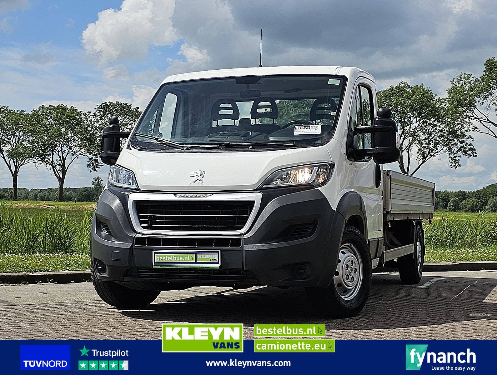 PEUGEOT BOXER 2.0HDI open-laadbak nap!, Auto diversen, Schadeauto's, Overige carrosserieën, Wit, Peugeot, Handgeschakeld