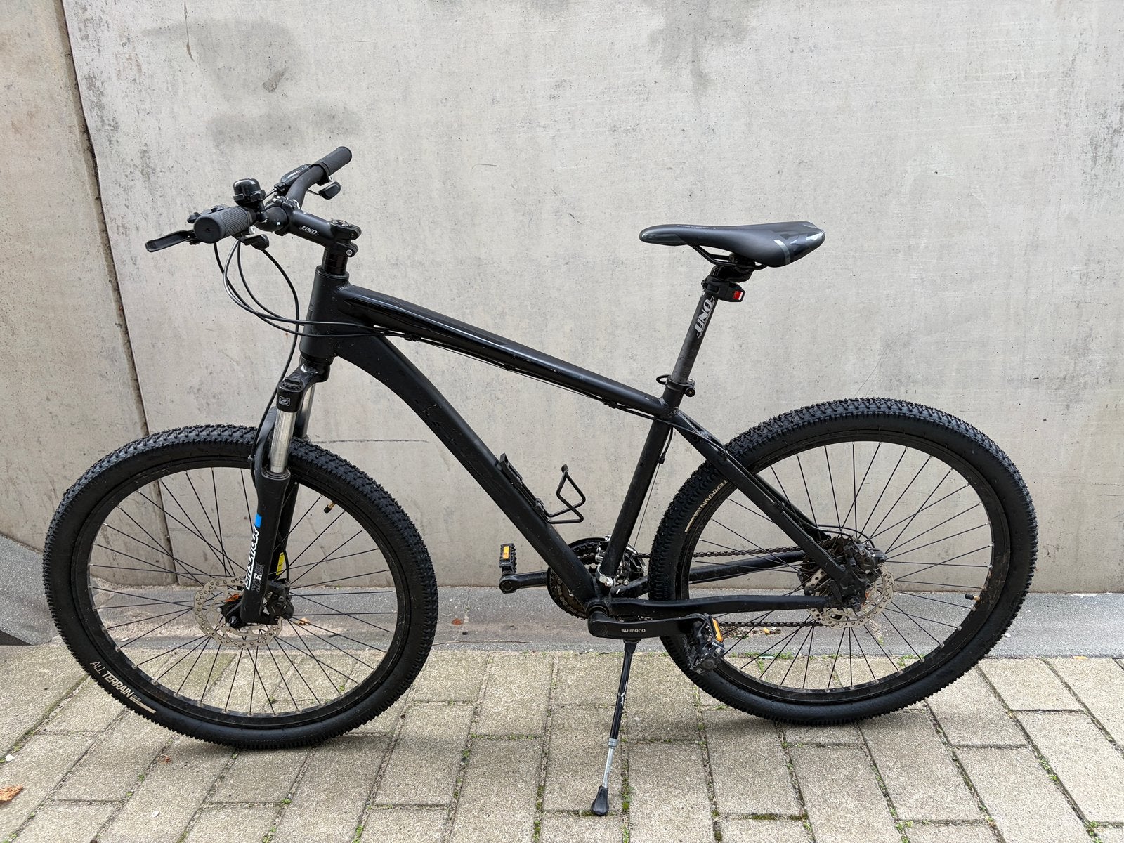 Mountain Bike, Hardtail, 45 tot 49 cm, Zo goed als nieuw, Schijfrem