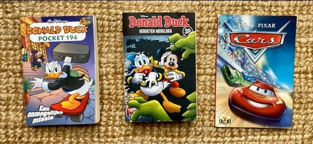 Donald Duck en Cars Pockets, Meerdere stripboeken, Ophalen, Gelezen