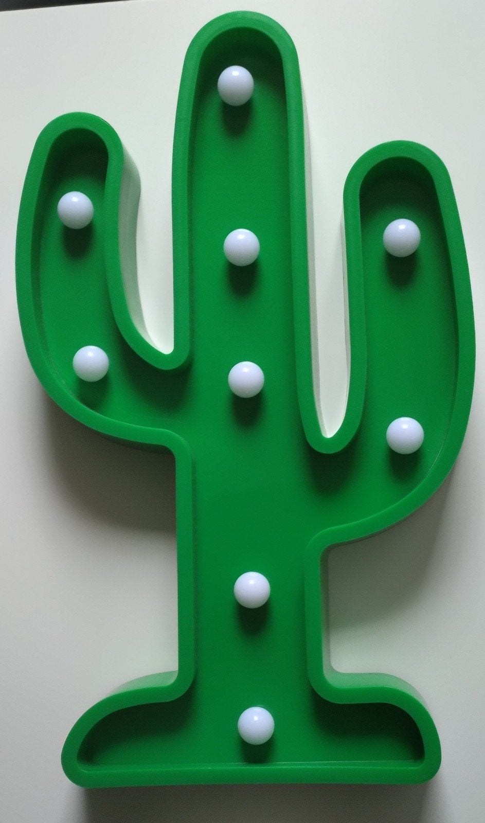 Cactus lamp voor aan de wand, Groen, Ophalen of Verzenden, Zo goed als nieuw, Ophangbaar