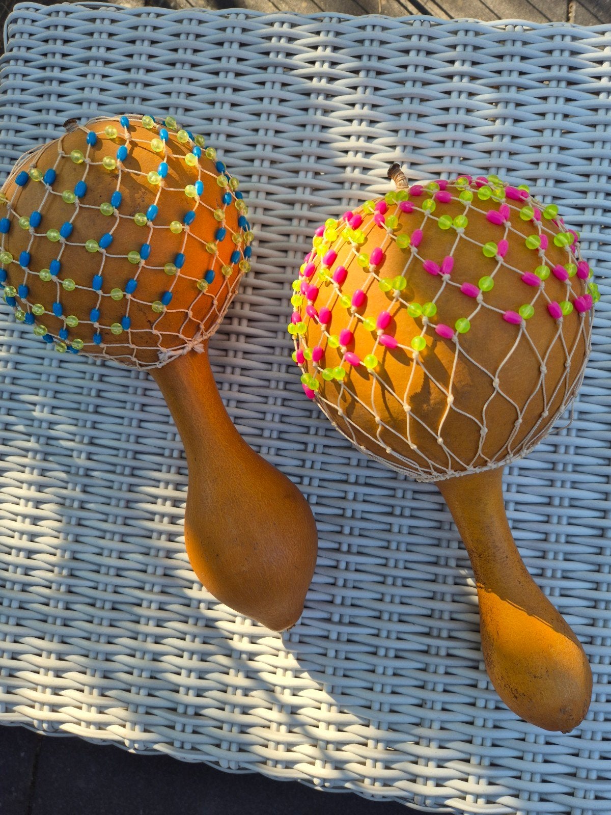 2 Originele Afrikaanse shakers, Muziek en Instrumenten, Ophalen, Zo goed als nieuw, Overige soorten