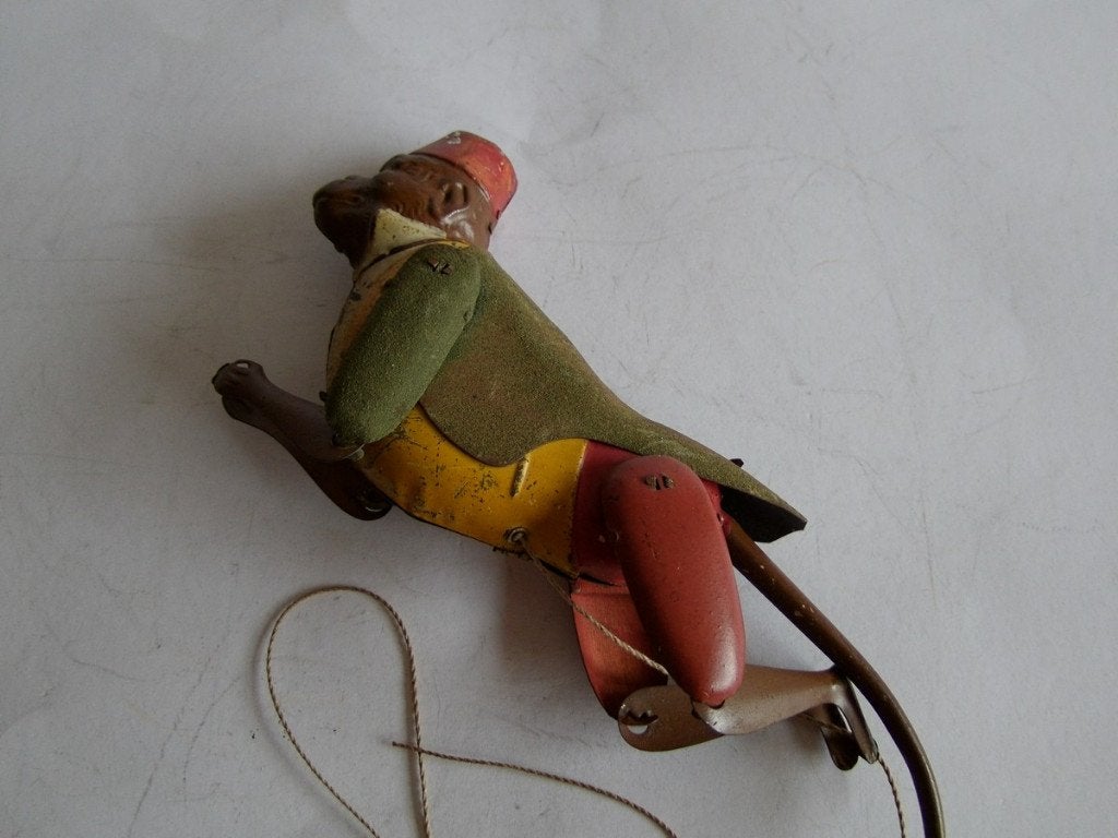 Lehmann 385 Tom Climbing Monkey, Germany, jr''1900/1910s, Antiek en Kunst, Antiek | Speelgoed, Ophalen of Verzenden