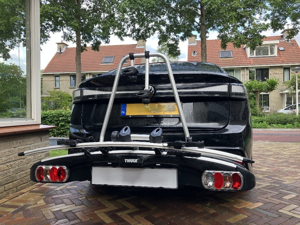 thule fietsendrager Euroclassic G5 908 + adapter 9081, Auto diversen, Fietsendragers, Ophalen, 3 fietsen of meer, Gebruikt, Elektrische fiets