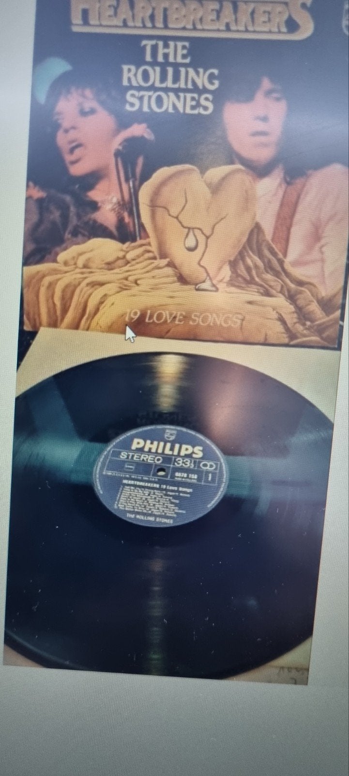 The Rolling Stones - Heartbreakers 19 Love Songs LP, LP, Gebruikt, Ophalen of Verzenden, Complilatie