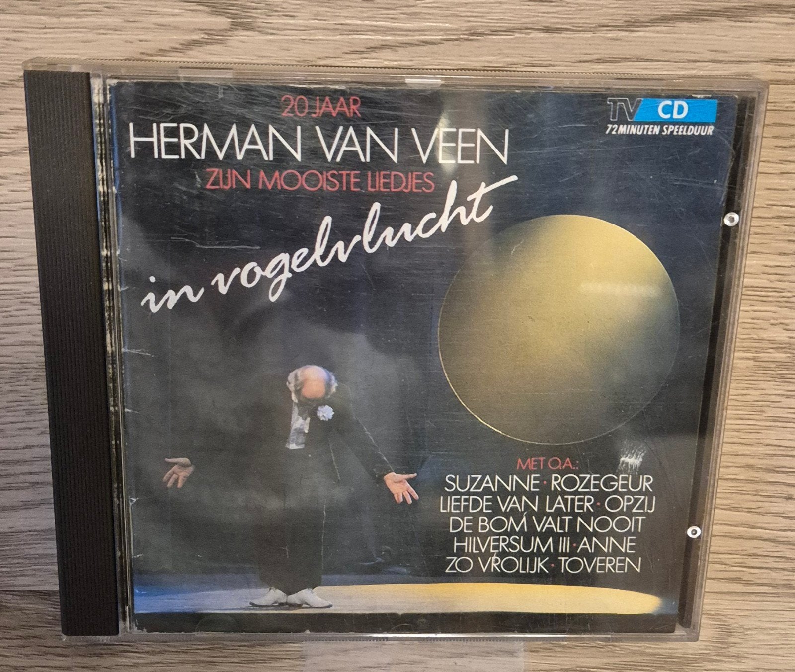CD Herman van Veen - In Vogelvlucht (Zijn Mooiste Liedjes), Ophalen of Verzenden, Gebruikt, Overige genres