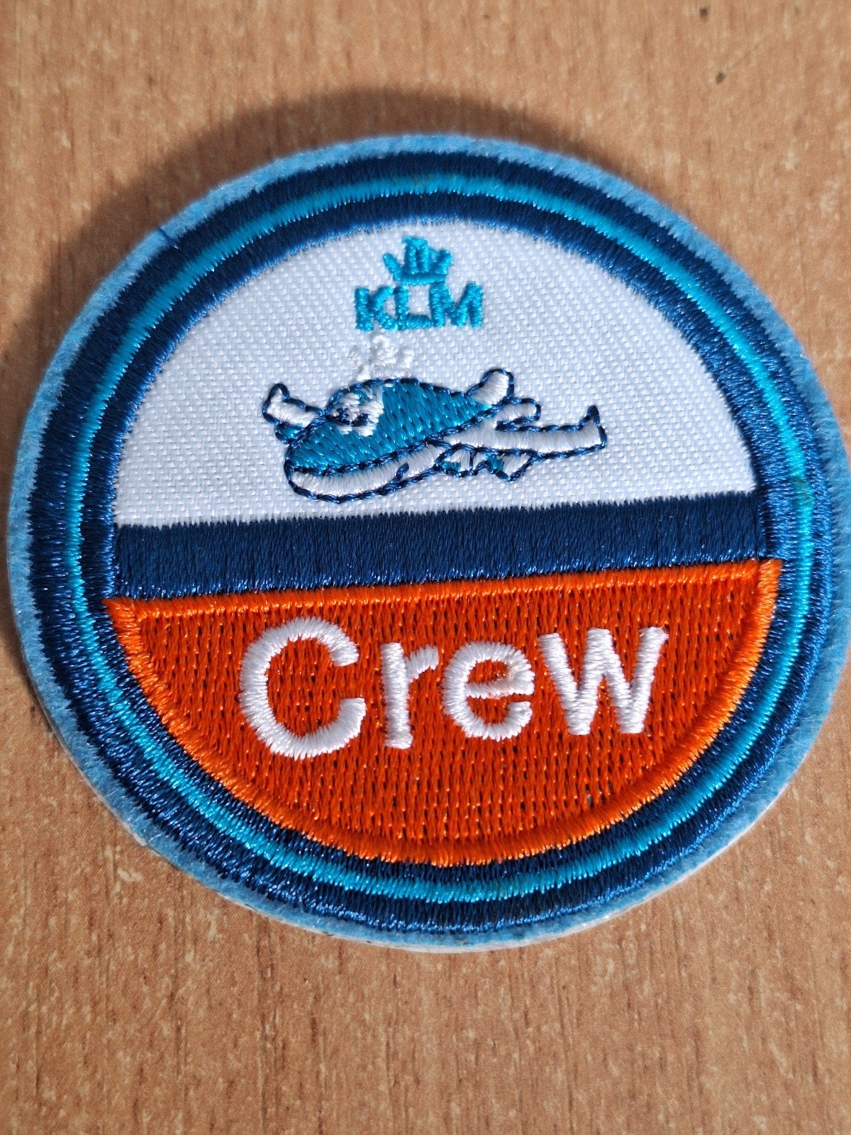 KLM crew badge, Ophalen of Verzenden, Nieuw, Patch, Badge of Embleem